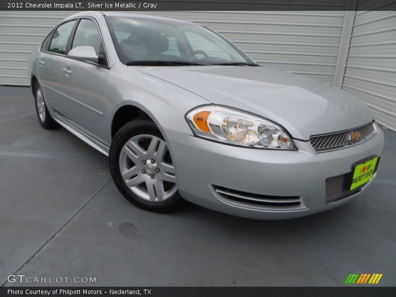Silver Ice Metallic / Gray 2012 Chevrolet Impala LT