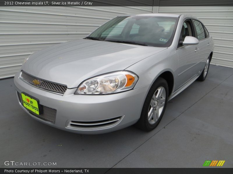 Silver Ice Metallic / Gray 2012 Chevrolet Impala LT