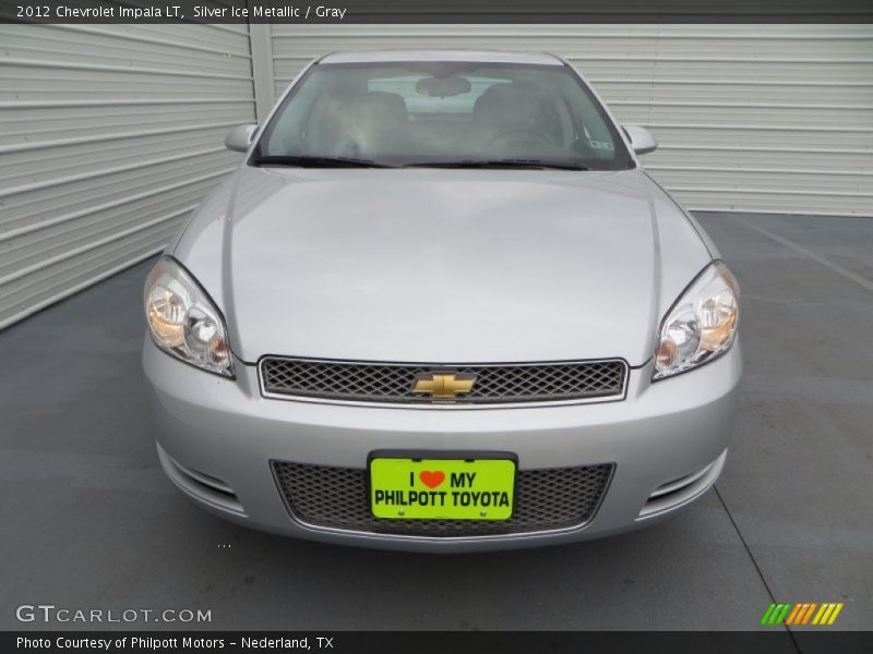 Silver Ice Metallic / Gray 2012 Chevrolet Impala LT
