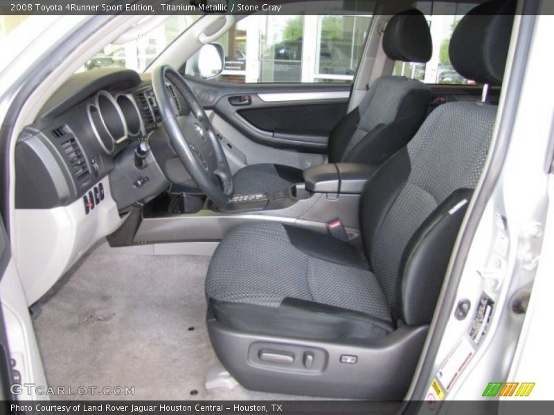  2008 4Runner Sport Edition Stone Gray Interior