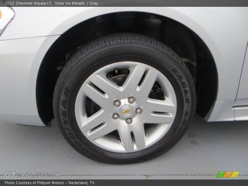 Silver Ice Metallic / Gray 2012 Chevrolet Impala LT