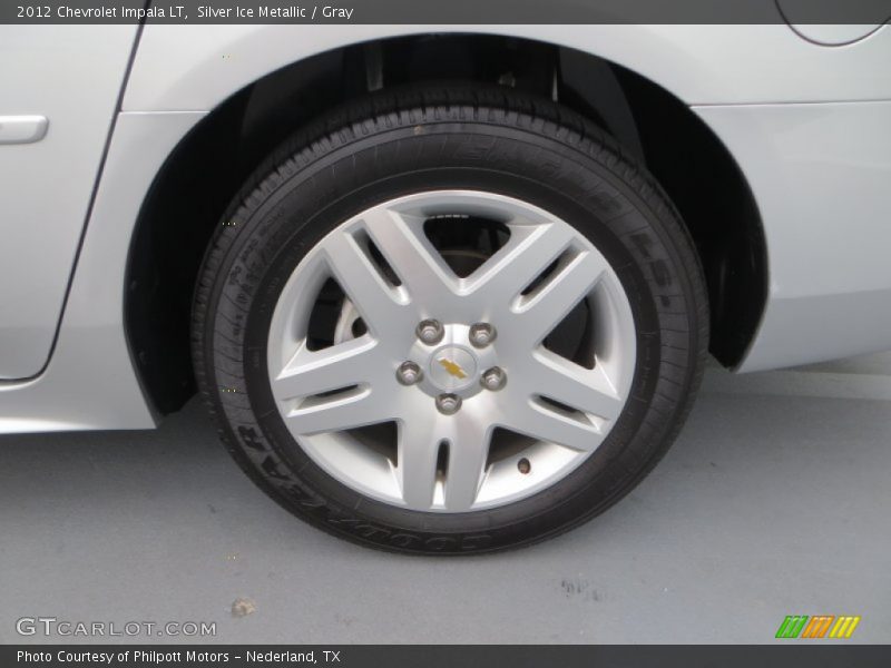 Silver Ice Metallic / Gray 2012 Chevrolet Impala LT