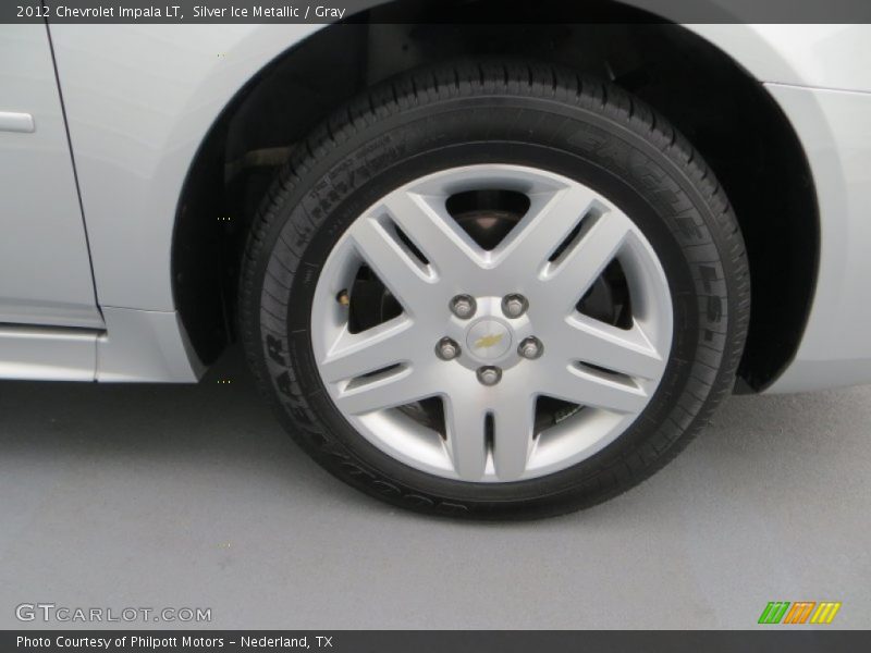 Silver Ice Metallic / Gray 2012 Chevrolet Impala LT