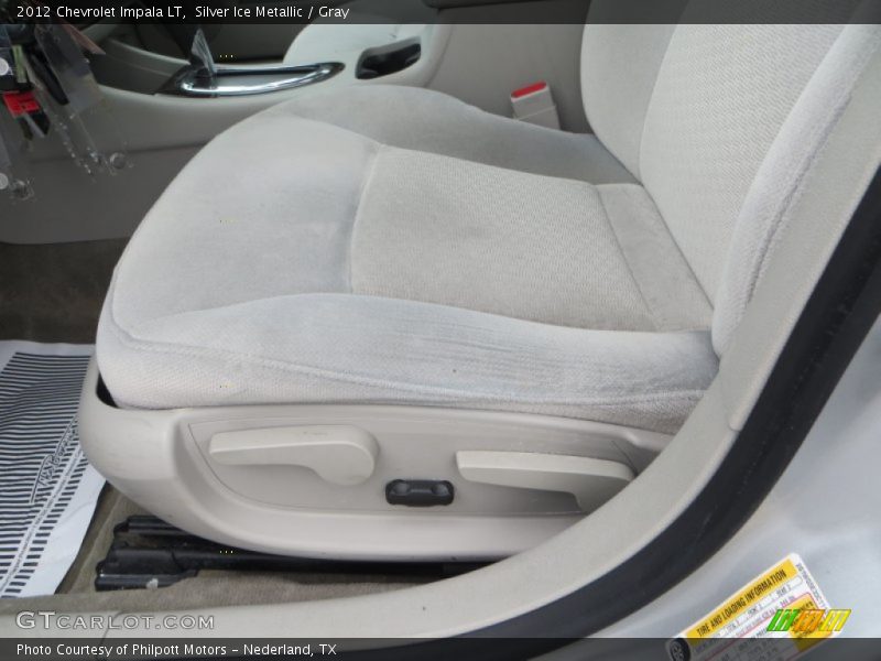Silver Ice Metallic / Gray 2012 Chevrolet Impala LT