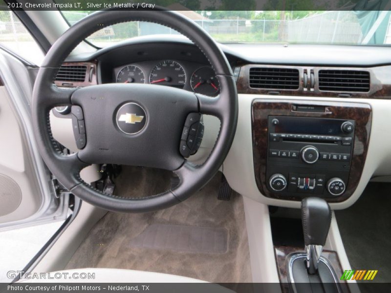 Silver Ice Metallic / Gray 2012 Chevrolet Impala LT