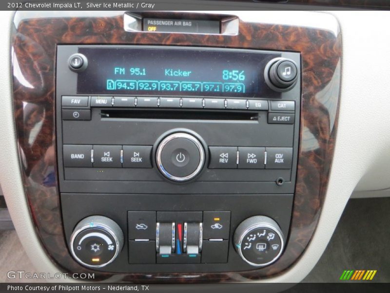 Silver Ice Metallic / Gray 2012 Chevrolet Impala LT