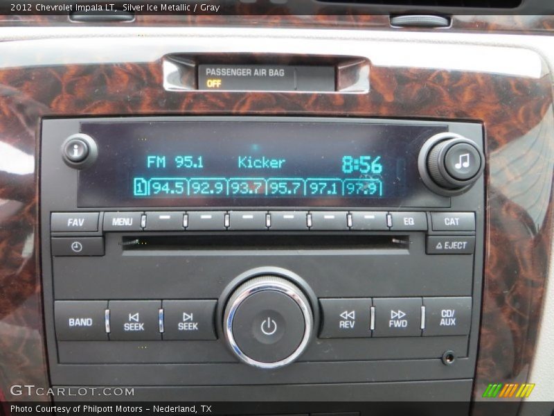 Silver Ice Metallic / Gray 2012 Chevrolet Impala LT