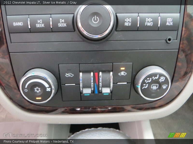 Silver Ice Metallic / Gray 2012 Chevrolet Impala LT