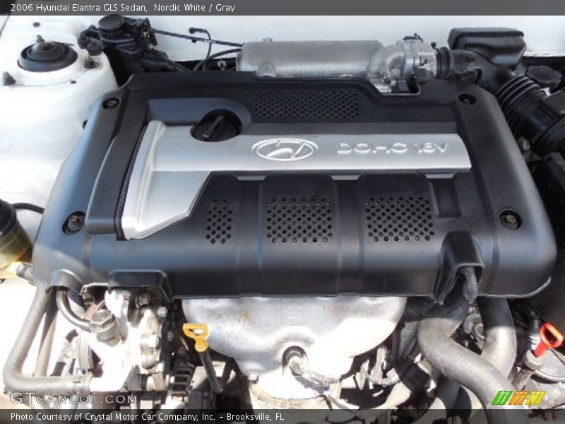  2006 Elantra GLS Sedan Engine - 2.0 Liter DOHC 16V VVT 4 Cylinder
