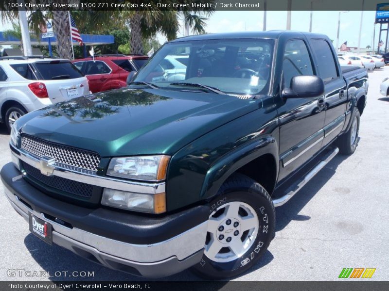 Front 3/4 View of 2004 Silverado 1500 Z71 Crew Cab 4x4