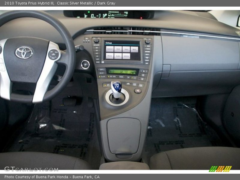 Classic Silver Metallic / Dark Gray 2010 Toyota Prius Hybrid III