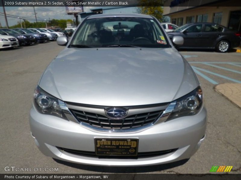 Spark Silver Metallic / Carbon Black 2009 Subaru Impreza 2.5i Sedan