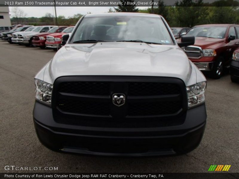 Bright Silver Metallic / Black/Diesel Gray 2013 Ram 1500 Tradesman Regular Cab 4x4