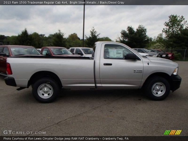  2013 1500 Tradesman Regular Cab 4x4 Bright Silver Metallic
