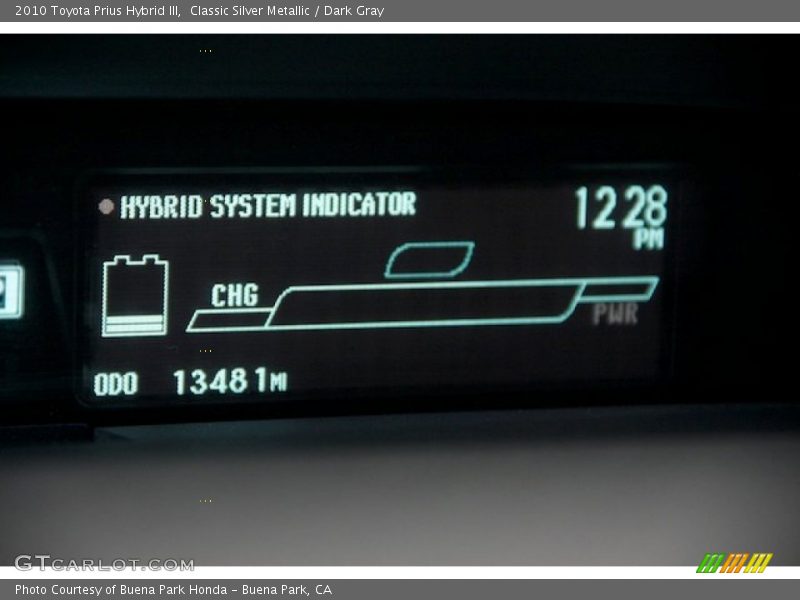 Classic Silver Metallic / Dark Gray 2010 Toyota Prius Hybrid III