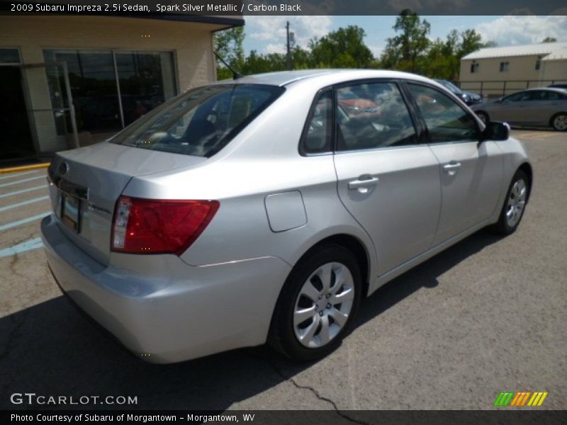 Spark Silver Metallic / Carbon Black 2009 Subaru Impreza 2.5i Sedan