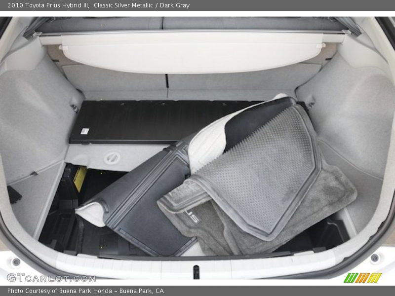 Classic Silver Metallic / Dark Gray 2010 Toyota Prius Hybrid III