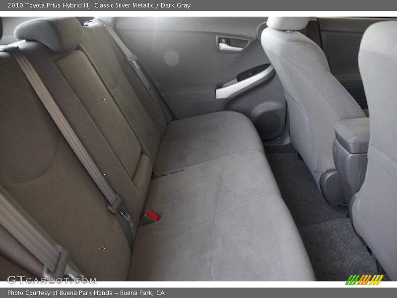 Classic Silver Metallic / Dark Gray 2010 Toyota Prius Hybrid III