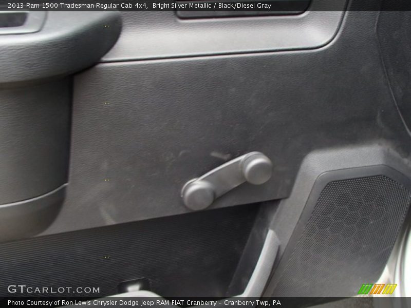 Bright Silver Metallic / Black/Diesel Gray 2013 Ram 1500 Tradesman Regular Cab 4x4