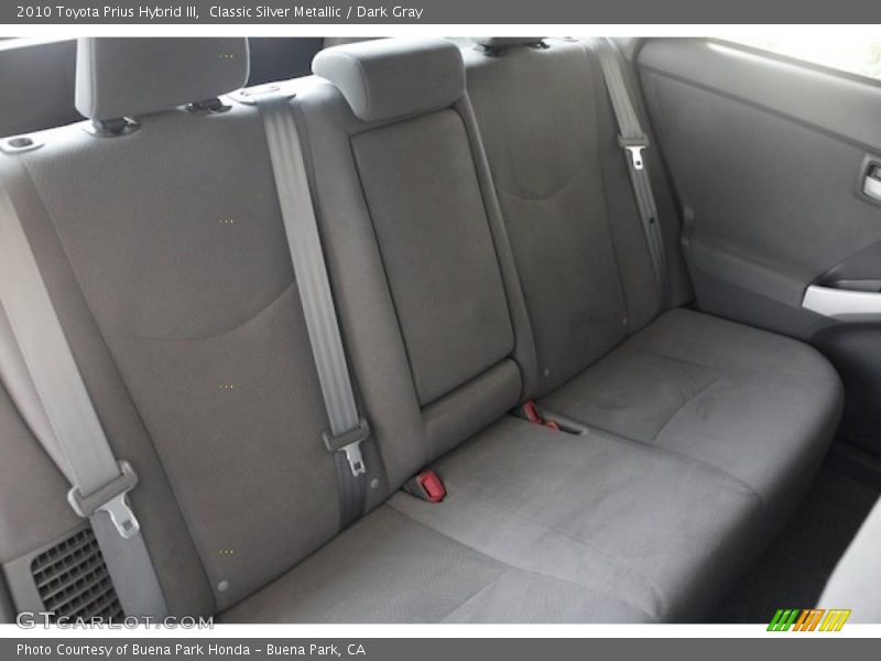 Classic Silver Metallic / Dark Gray 2010 Toyota Prius Hybrid III