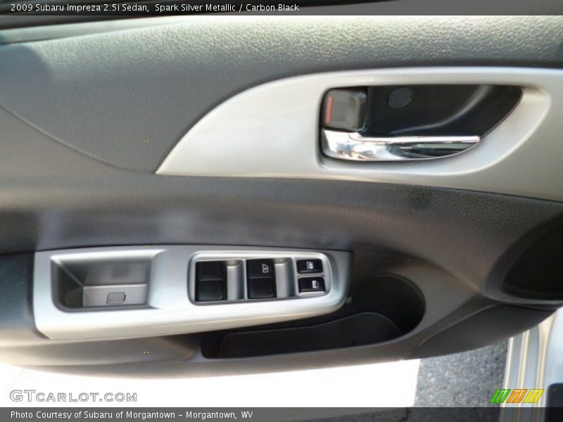 Spark Silver Metallic / Carbon Black 2009 Subaru Impreza 2.5i Sedan