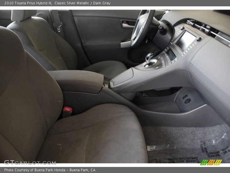 Classic Silver Metallic / Dark Gray 2010 Toyota Prius Hybrid III