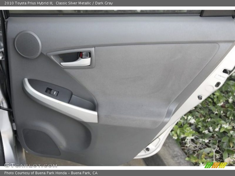 Classic Silver Metallic / Dark Gray 2010 Toyota Prius Hybrid III