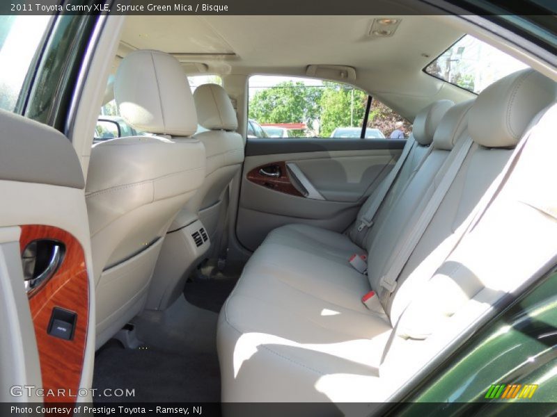 Spruce Green Mica / Bisque 2011 Toyota Camry XLE