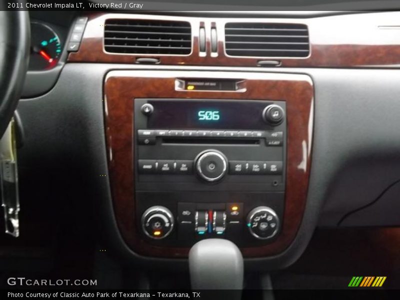 Victory Red / Gray 2011 Chevrolet Impala LT