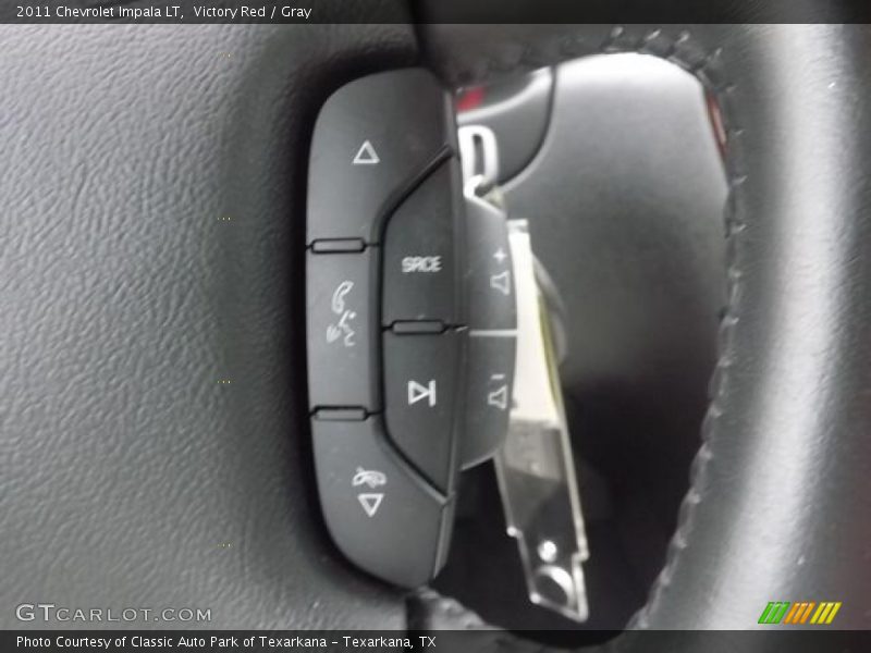 Victory Red / Gray 2011 Chevrolet Impala LT