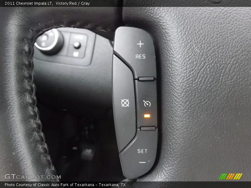 Victory Red / Gray 2011 Chevrolet Impala LT