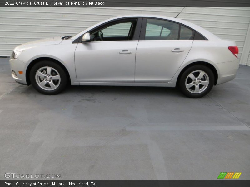 Silver Ice Metallic / Jet Black 2012 Chevrolet Cruze LT