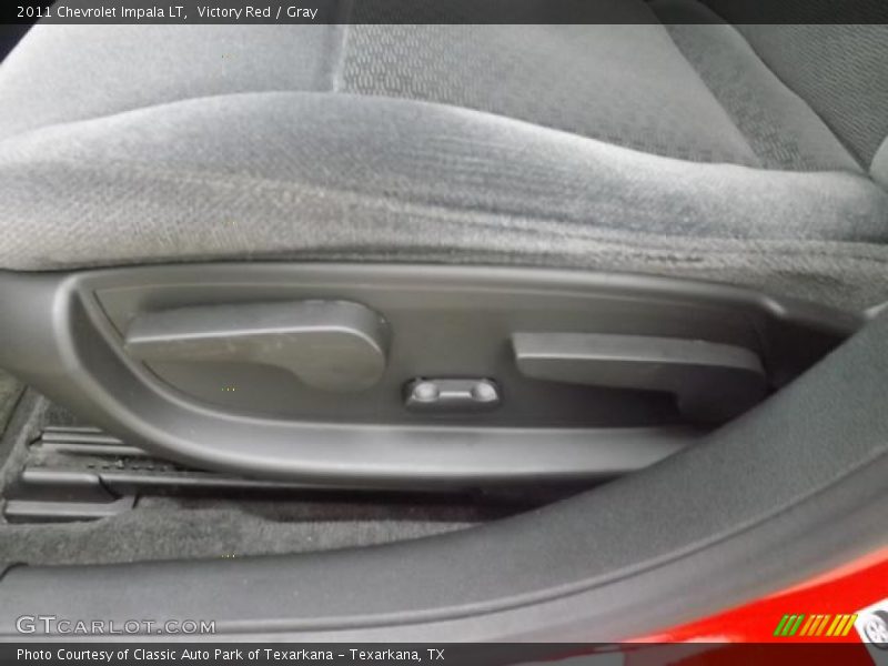 Victory Red / Gray 2011 Chevrolet Impala LT
