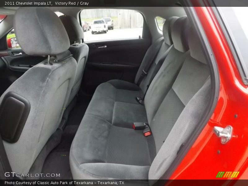 Victory Red / Gray 2011 Chevrolet Impala LT