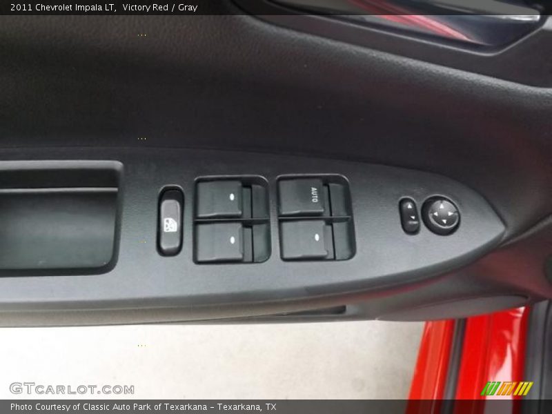 Victory Red / Gray 2011 Chevrolet Impala LT