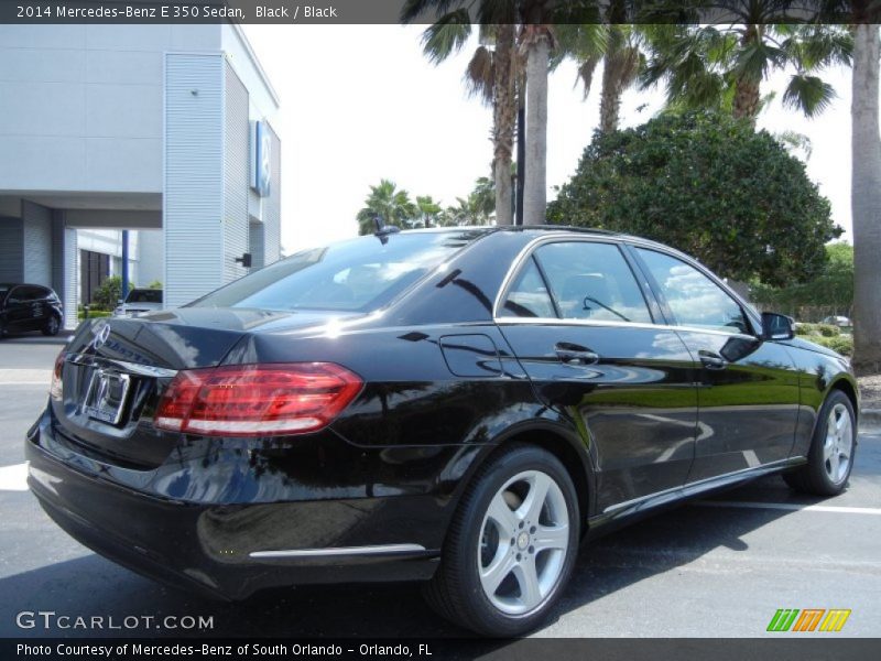 Black / Black 2014 Mercedes-Benz E 350 Sedan