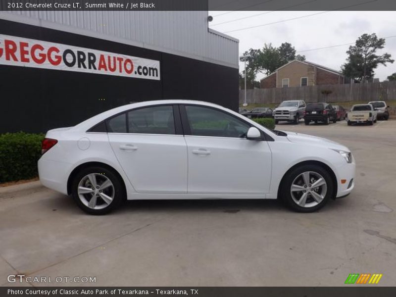 Summit White / Jet Black 2012 Chevrolet Cruze LT