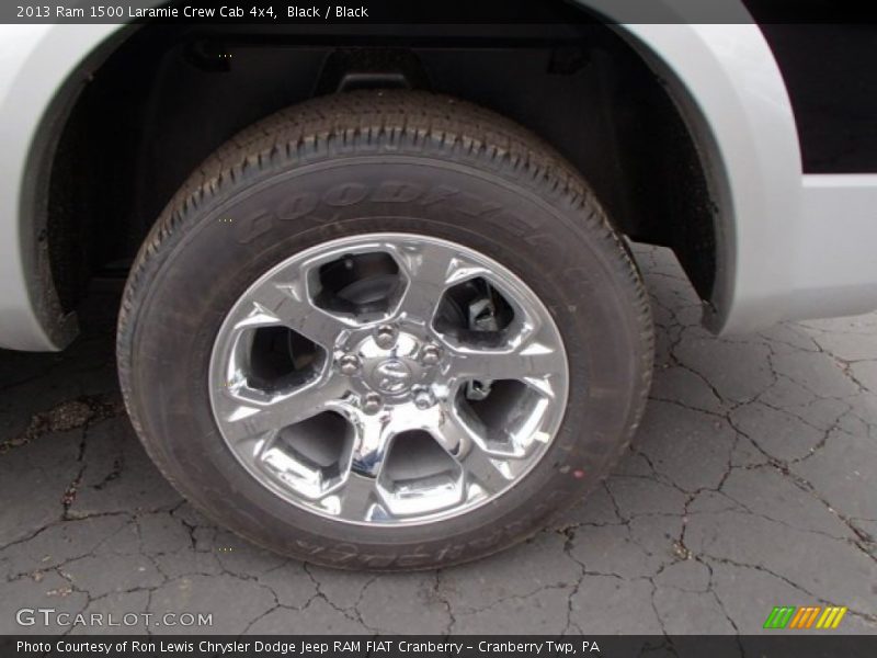 Black / Black 2013 Ram 1500 Laramie Crew Cab 4x4