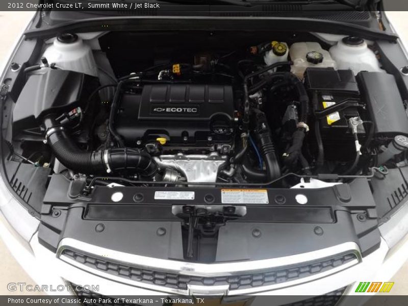 Summit White / Jet Black 2012 Chevrolet Cruze LT