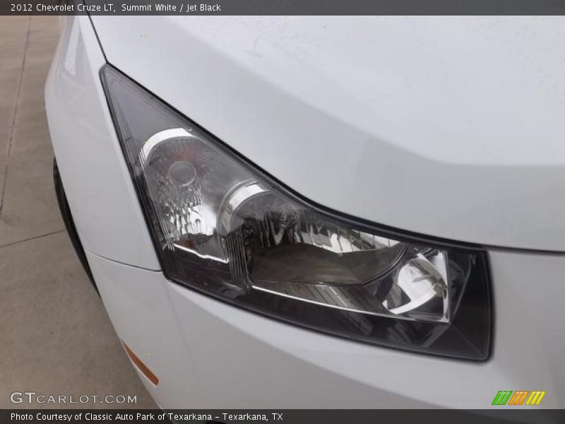 Summit White / Jet Black 2012 Chevrolet Cruze LT