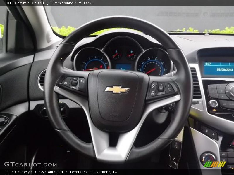 Summit White / Jet Black 2012 Chevrolet Cruze LT