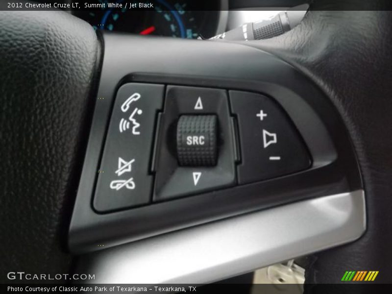 Summit White / Jet Black 2012 Chevrolet Cruze LT
