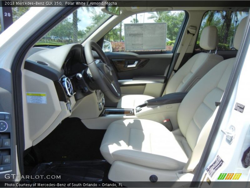 Polar White / Almond/Mocha 2013 Mercedes-Benz GLK 350