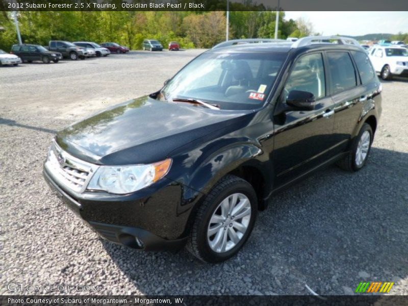 Obsidian Black Pearl / Black 2012 Subaru Forester 2.5 X Touring