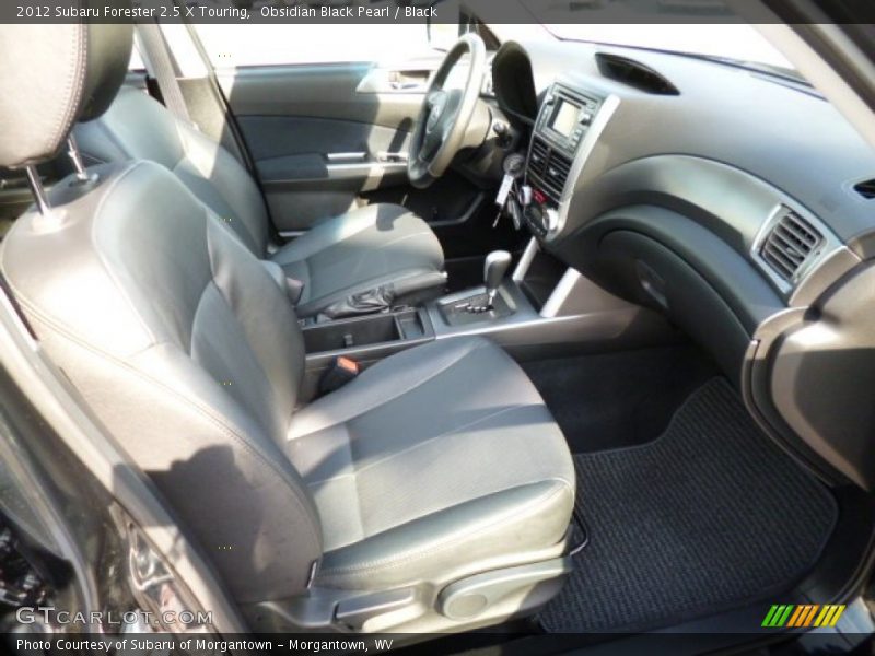 Obsidian Black Pearl / Black 2012 Subaru Forester 2.5 X Touring