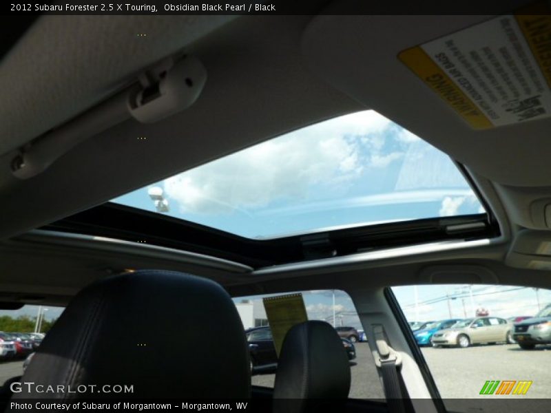 Obsidian Black Pearl / Black 2012 Subaru Forester 2.5 X Touring