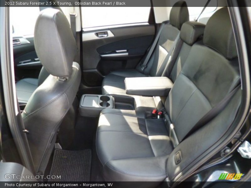Obsidian Black Pearl / Black 2012 Subaru Forester 2.5 X Touring
