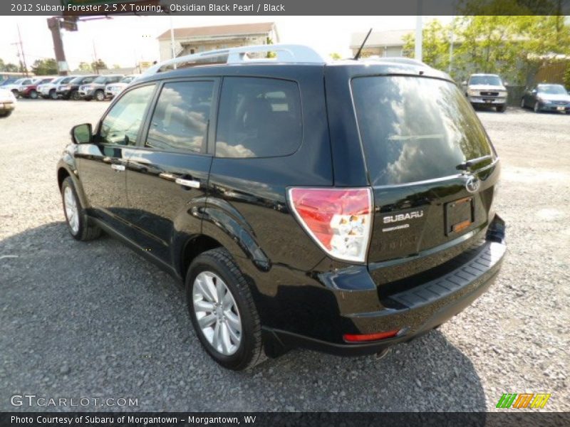 Obsidian Black Pearl / Black 2012 Subaru Forester 2.5 X Touring