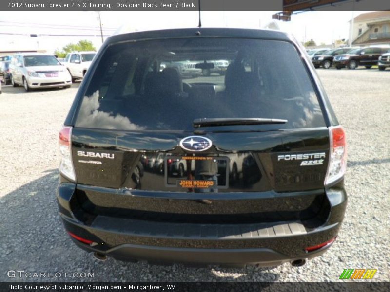 Obsidian Black Pearl / Black 2012 Subaru Forester 2.5 X Touring