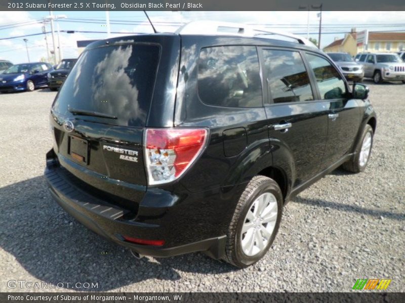 Obsidian Black Pearl / Black 2012 Subaru Forester 2.5 X Touring